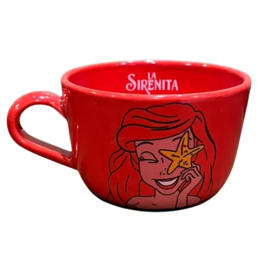 Tazon sirenita rojo